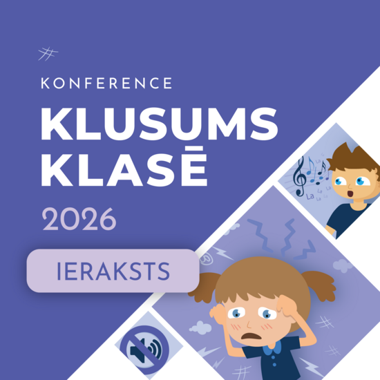 Konferences IERAKASTS. KLUSUMS KLASĒ 2026 