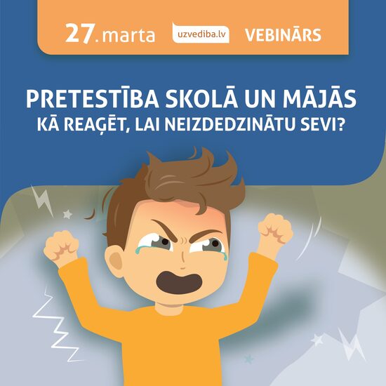 VEBINĀRA IERAKSTS - Pretestība skolā un mājās: kā reaģēt, lai neizdedzinātu sevi? 