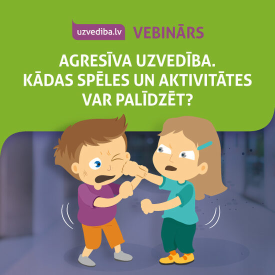 VEBINĀRS 21.05.2025. Agresīva uzvedība. Kādas spēles un aktivitātes var palīdzēt?