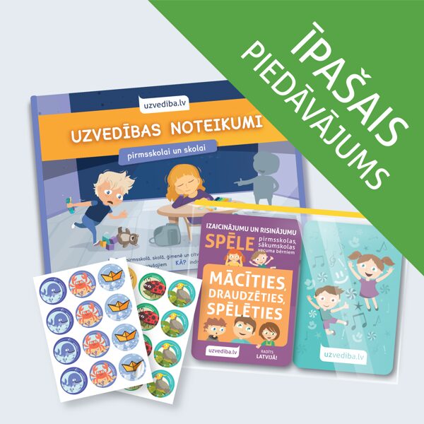 Spēļu komplekts "Gatavojoties skolai"