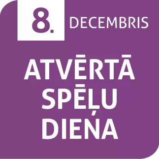 Atvērtā spēļu diena - 8.12.2017.